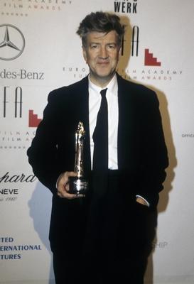 Regisseur David Lynch anl?sslich der Verleihung des Europ?ischen Filmpreises in Berlin Verleihung des Europ?ischen Film-stock-photo