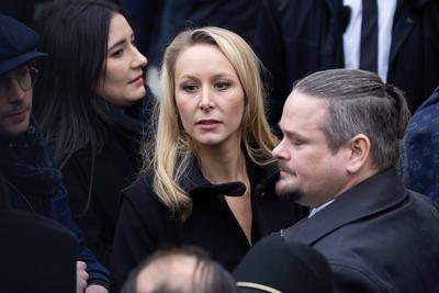 Memorial service for French far right figure Jean Marie Le Pen in Paris-stock-foto