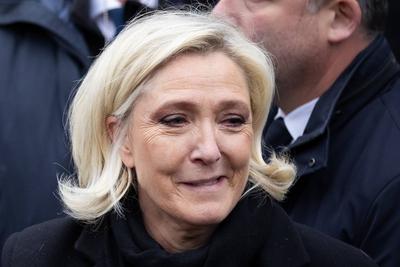 Memorial service for French far right figure Jean Marie Le Pen in Paris-stock-foto