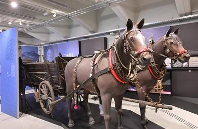 Bergbaumuseum Oelsnitz vor Neuer?ffnung-stock-foto