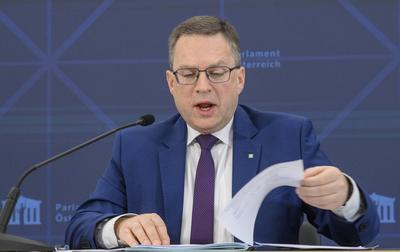20250116 Koalition FPOE-OEVP - Details zum Budgetfahrplan-stock-foto
