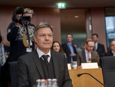 U-Ausschuss zu Atomausstieg: Robert Habeck-stock-foto