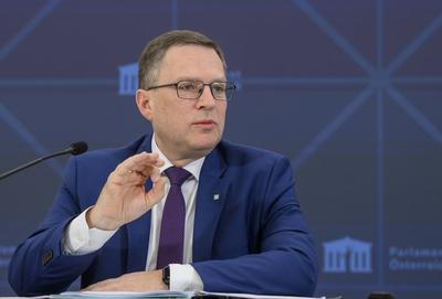 20250116 Koalition FPOE-OEVP - Details zum Budgetfahrplan-stock-foto