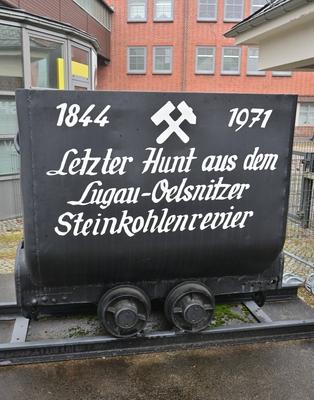 Bergbaumuseum Oelsnitz vor Neuer?ffnung-stock-foto