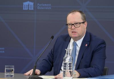 20250116 Koalition FPOE-OEVP - Details zum Budgetfahrplan-stock-foto