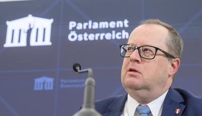 20250116 Koalition FPOE-OEVP - Details zum Budgetfahrplan-stock-foto