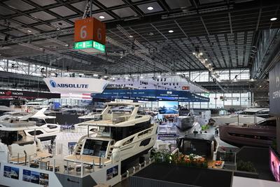 Wassersportmesse boot 2025-stock-foto