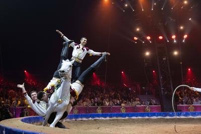 2 eme Spectacle de sélection du 47eme Festival International du cirque de Monte Carlo-stock-photo