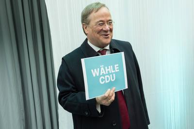 CDU NRW Neujahrsempfang mit Angela Merkel-stock-foto