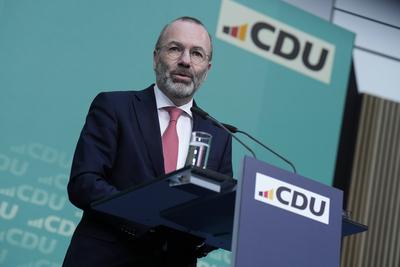 Vorsitzender EVP, Manfred Weber, MdEP-stock-photo