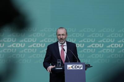 Vorsitzender EVP, Manfred Weber, MdEP-stock-photo