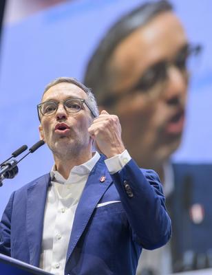 20250118 Neujahrstreffen der FPOE-stock-photo
