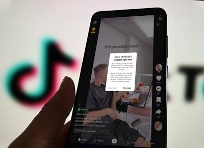 TikTok Stop Serving in the US-stock-foto