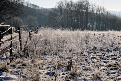 Winter im Siegerland-stock-foto