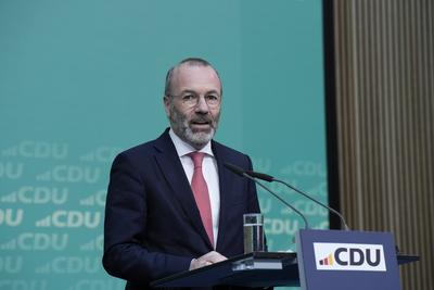 Vorsitzender EVP, Manfred Weber, MdEP-stock-photo