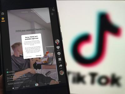 TikTok Stop Serving in the US-stock-foto