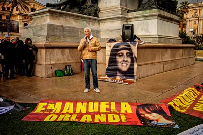 Demonstration held for Emanuela Orlandi on her birthday-stock-foto