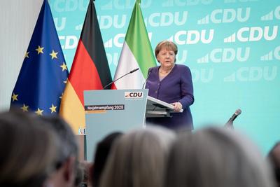 CDU NRW Neujahrsempfang-stock-foto