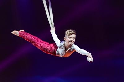 2 eme Spectacle de sélection du 47eme Festival International du cirque de Monte Carlo-stock-photo