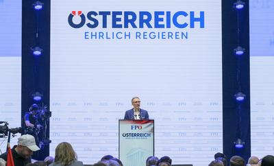 20250118 Neujahrstreffen der FPOE-stock-photo