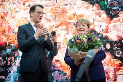 CDU NRW Neujahrsempfang-stock-foto