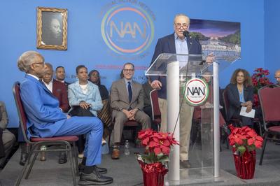 National action network marks martin luther king jr. Day-stock-photo