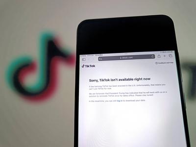 TikTok Stop Serving in the US-stock-foto