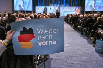 Wahlwerbung-stock-foto