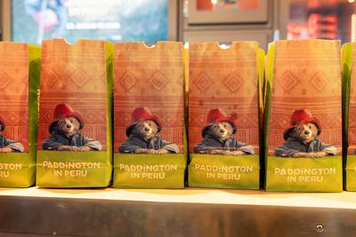 19.01.2025,Berlin,Deutschlandpremiere von PADDINGTON IN PERU im Kino Zoo Palast,Popcorn steht zum Verkauf bereit *** 19-stock-photo