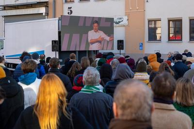 Bundestagswahl 2025: Robert Habeck auf Wahlkampftour, N?rnberg, 19.01.2025-stock-photo