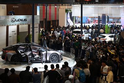 Bharat Mobility Global Expo 2025-stock-photo