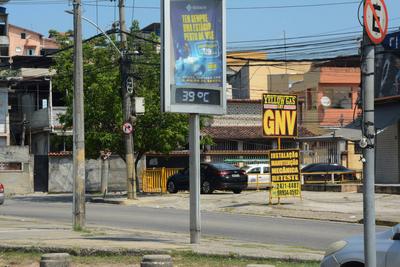High temperature in the city of Rio de Janeiro-stock-foto