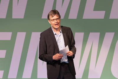 Bundestagswahl 2025: Robert Habeck auf Wahlkampftour in N?rnberg, 19.01.2025-stock-foto