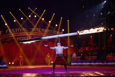 3eme Spectacle de sélection du 47eme Festival International du cirque de Monte Carlo-stock-photo
