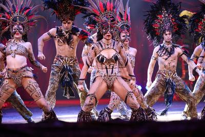 3eme Spectacle de sélection du 47eme Festival International du cirque de Monte Carlo-stock-photo