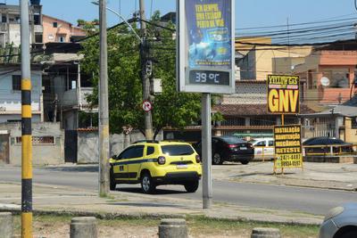 High temperature in the city of Rio de Janeiro-stock-foto