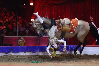 3eme Spectacle de sélection du 47eme Festival International du cirque de Monte Carlo-stock-photo