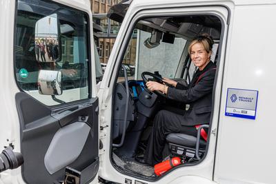 Start der Kampagne E-Trucks.NRW-stock-foto