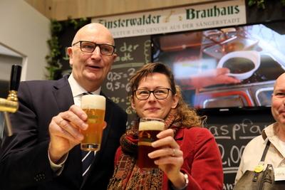 Internationale Gr?ne Woche Berlin Brandenburg-Tag-stock-foto