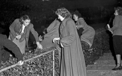 Bildnummer: 56994559  Datum: 10.06.1951  Copyright: imago/Future Image1. Internationale Filmfestspiele Berlin / 1st Berlin Film Festival (Berlinale), 06.-17. Juni 1951 Waldb?hne Publikum Kultur Entertainment Fans Zuschauer Film 1. Internationale Filmfestspiele Berlinale Berlin Historie Filmgeschichte sw x0x xub 1951 quer Freilichtkino Open Air Kino  56994559 Date 10 06 1951 Copyright Imago Future Image 1 International Film Festival Berlin 1st Berlin Film Festival Berlinale 06 17 June 1951 Forest stage crowd Culture Entertainment supporters Spectators Film 1 International Film Festival Berlinale Berlin History Film History black and white x0x  1951 horizontal Open-air cinema Open Air Cinema-stock-photo