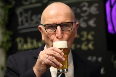 Internationale Gr?ne Woche Berlin Brandenburg-Tag-stock-foto