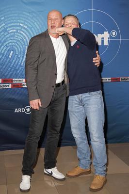 Simon Werner und Sidney Werner-stock-foto