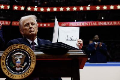 The Inauguration Of Donald J. Trump As The 47th President-stock-photo