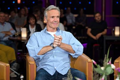 MDR - Riverboat. Schauspieler Hannes Jaenicke anl??lich der Aufzeichnung der MDR - Talkshow Riverboat am 20.09.2024 in d-stock-foto