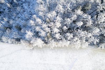 Winter im Siegerland-stock-foto