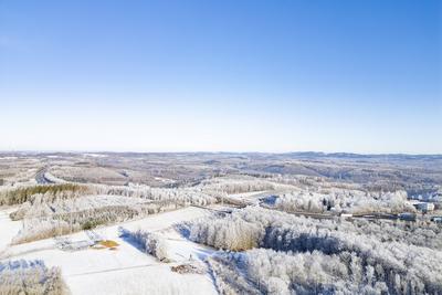 Winter im Siegerland-stock-foto