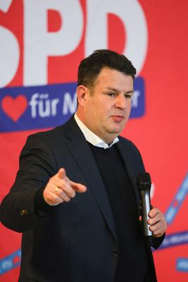 Bundestagswahlkampf 2025 --stock-foto