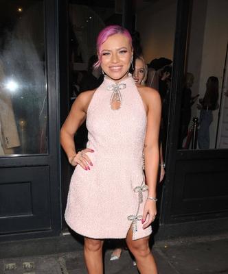 Fake Bake for Blue Monday pop-up launch party, London-stock-foto