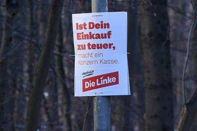 Wahlplakate - Bundestagswahl 2025-stock-foto