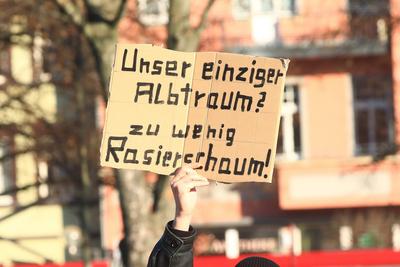 FDP Wahlkampf in Erfurt-stock-foto
